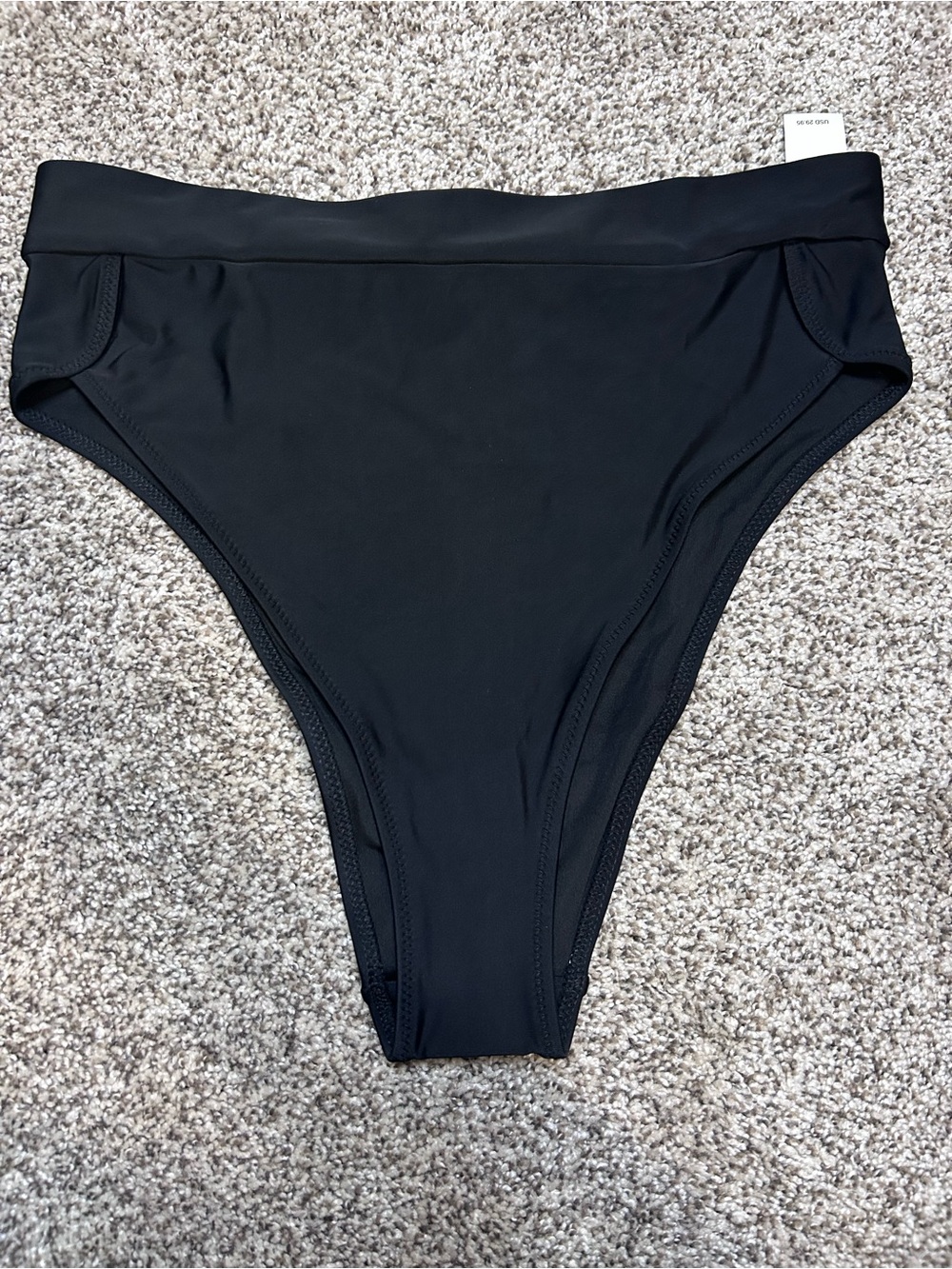 NWT Aerie high cut cheeky bikini bottom size L